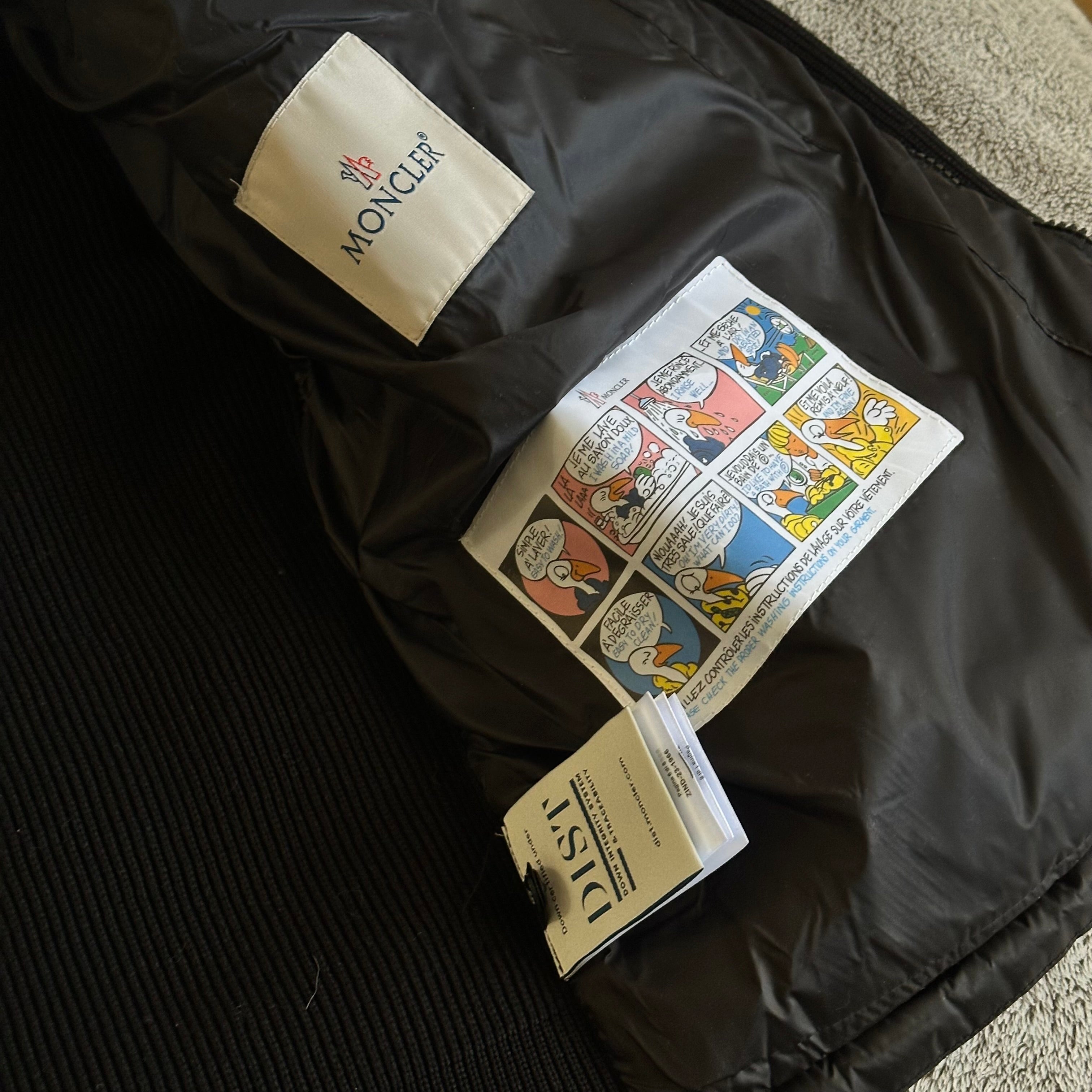 Moncler Hybrid Noir Quilted Jacket — Limited Edition | XL