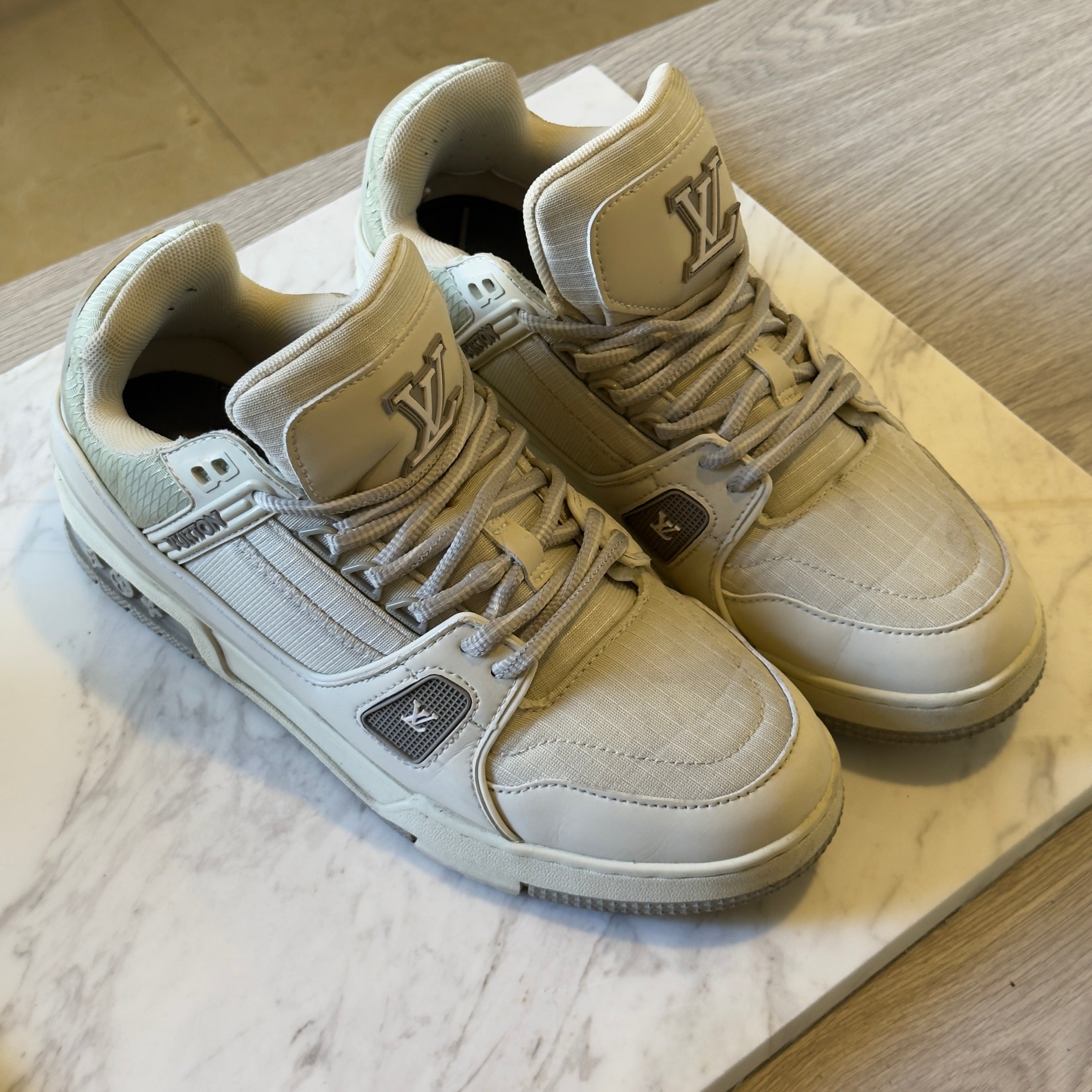 LOUIS VUITTON TRAINER SNEAKERS - Limited Edition (PreOwned)