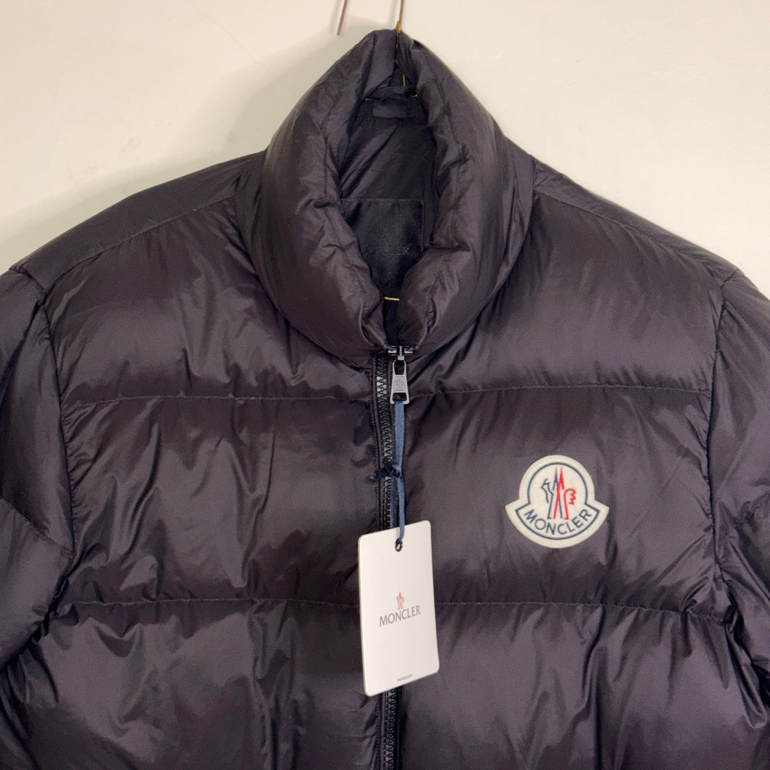 Moncler Classic Black Down Jacket — Timeless Luxury Outerwear