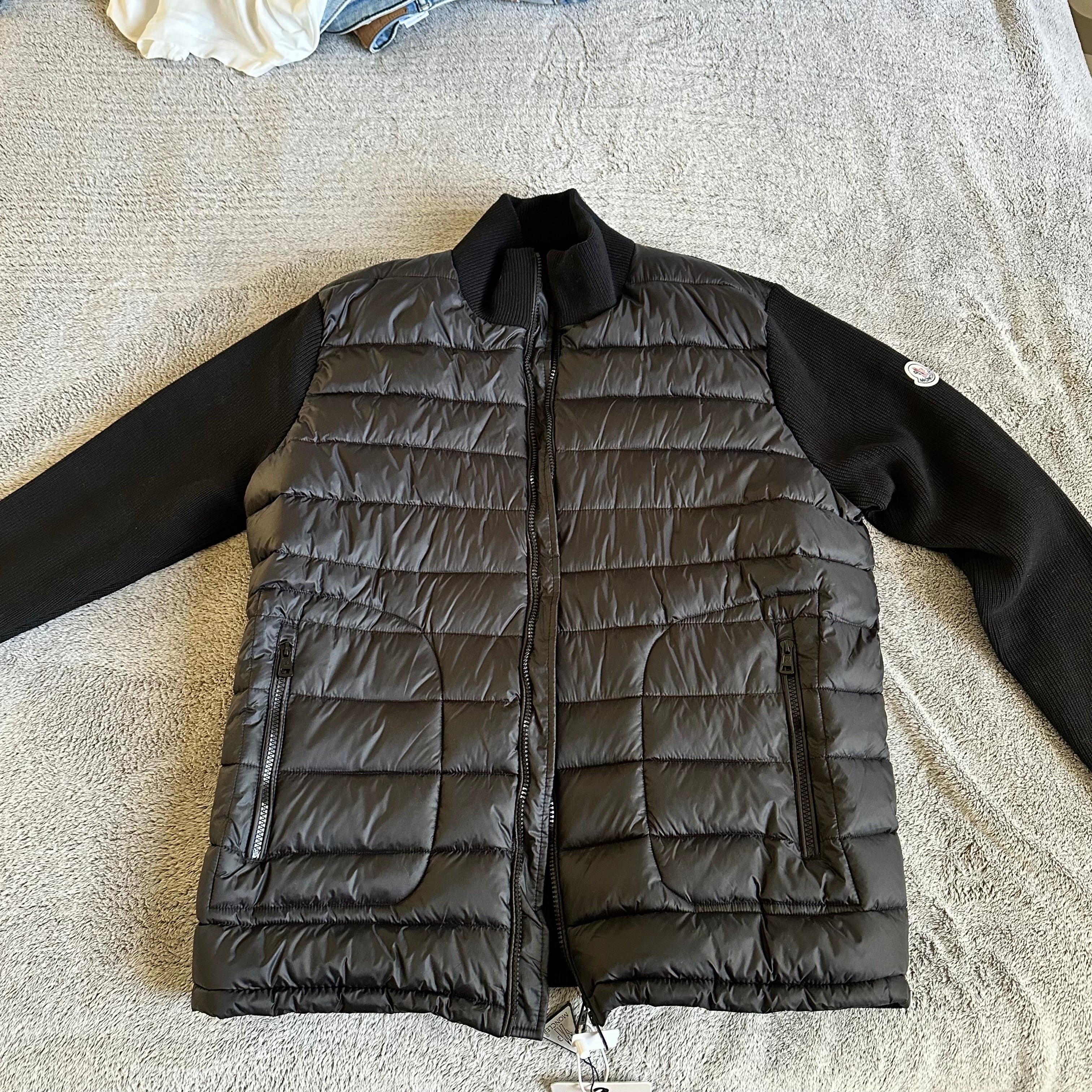 Moncler Hybrid Noir Quilted Jacket — Limited Edition | XL
