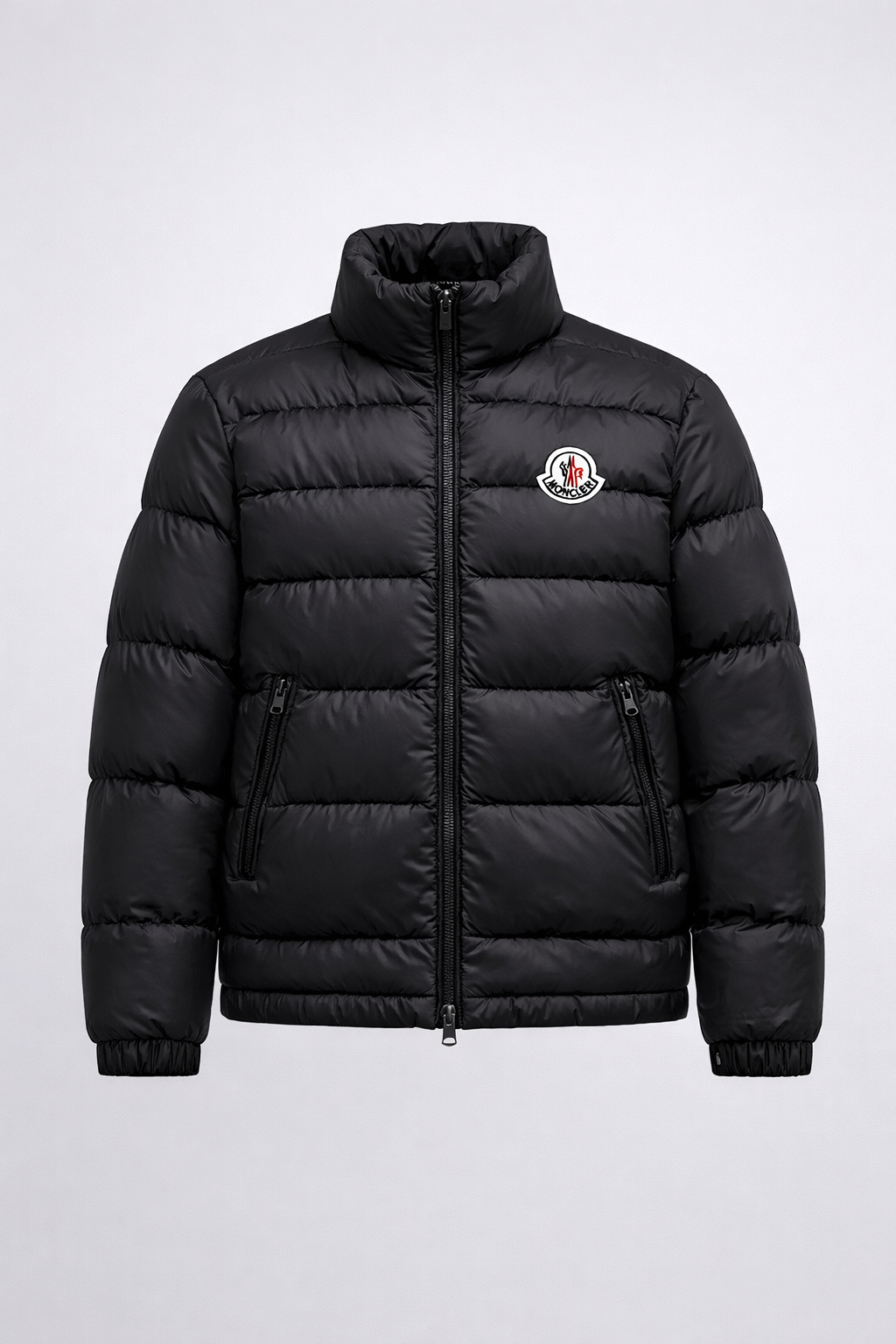 Moncler Classic Black Down Jacket — Timeless Luxury Outerwear